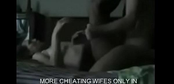  hot cheating wife got cought on spy camera while hubby work at the office